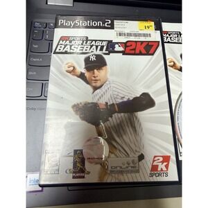 Major League Baseball 2K7 Sony PlayStation 2 PS2 MLB 2K7 Derek Jeter CIB